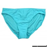 Island Escape Solid Color Classic Bikini Bottom Brief Separates 6 Aqua  B019G17LVY
